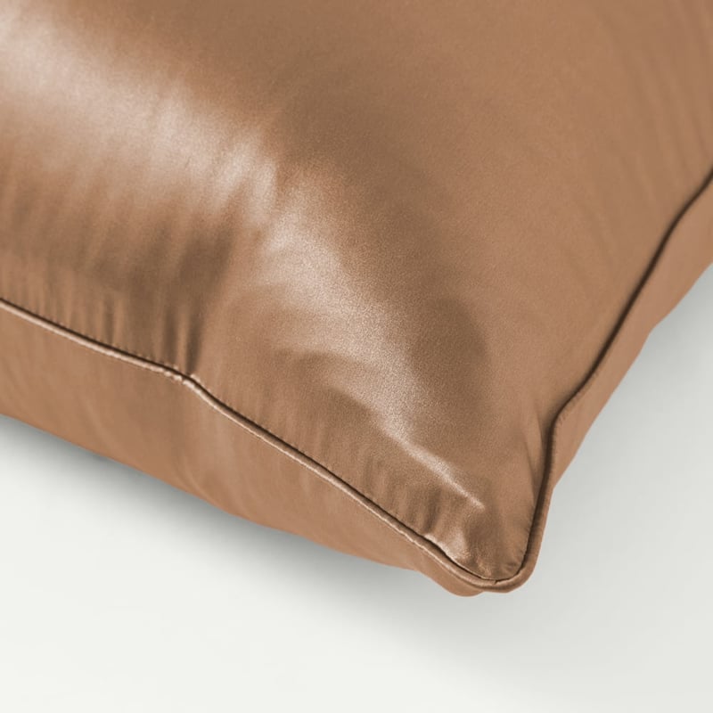 Pure Silk Mocha Pillowcase