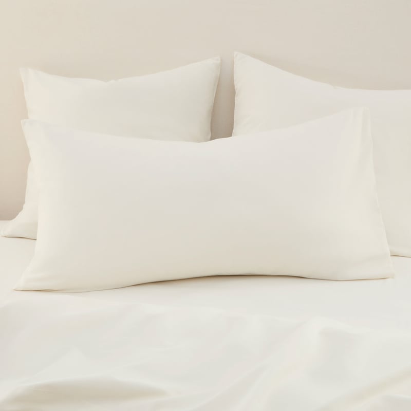 Stonewashed Cotton Coconut Pillowcase