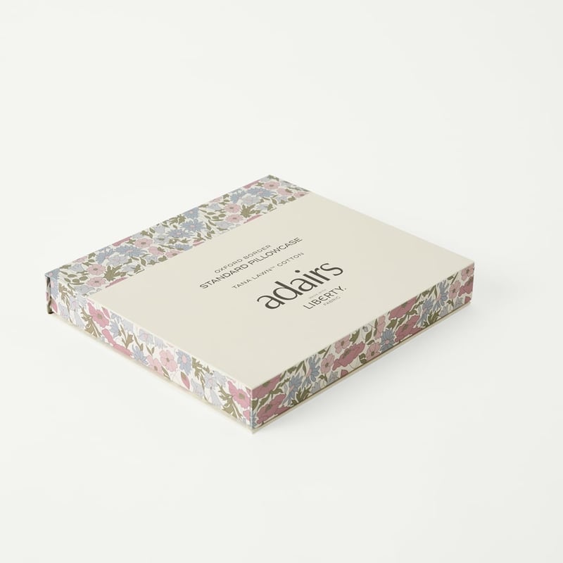 Liberty Tana Lawn™ Poppy & Daisy Blue Oxford Pillowcase