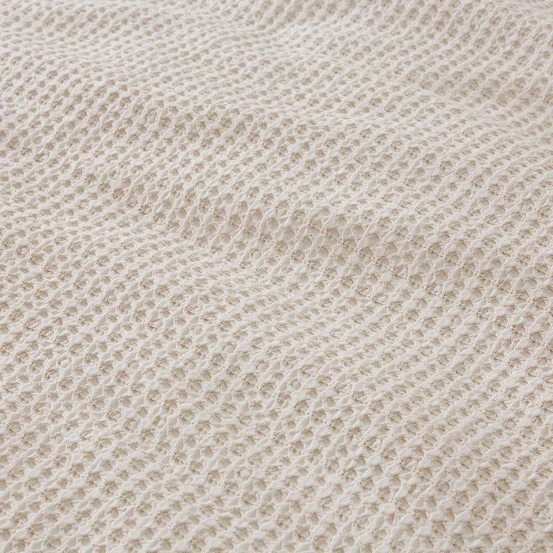 Ren Waffle Oatmeal Quilt Cover Separates
