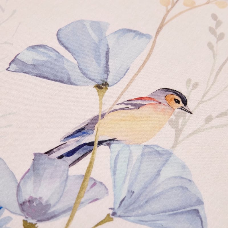 Lilah Floral Cashmere Blue Quilt Cover Set + Separates