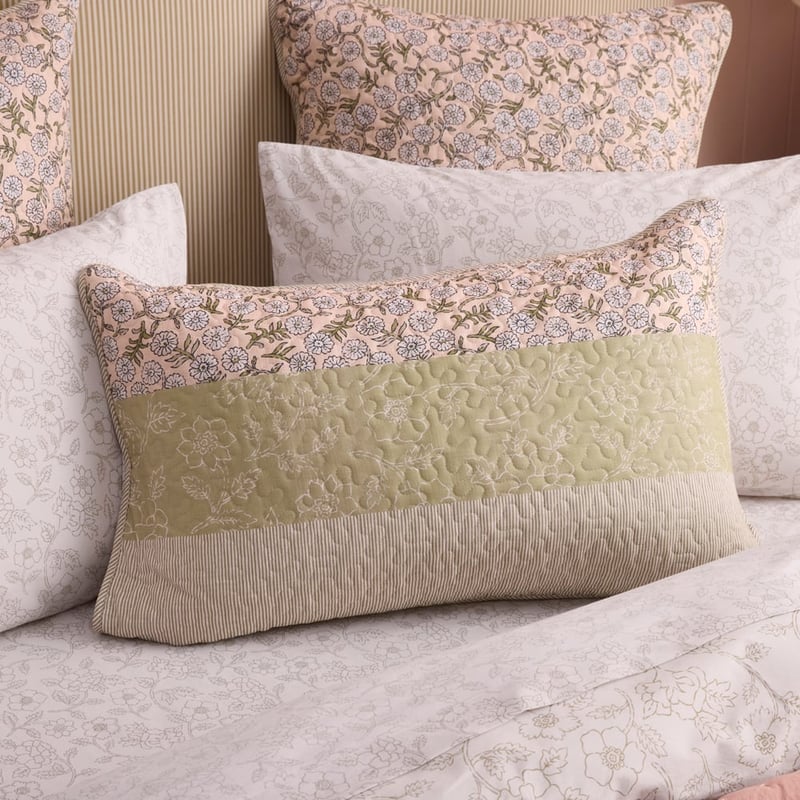 Clovelly Pink Quilted Quilt Cover Separates