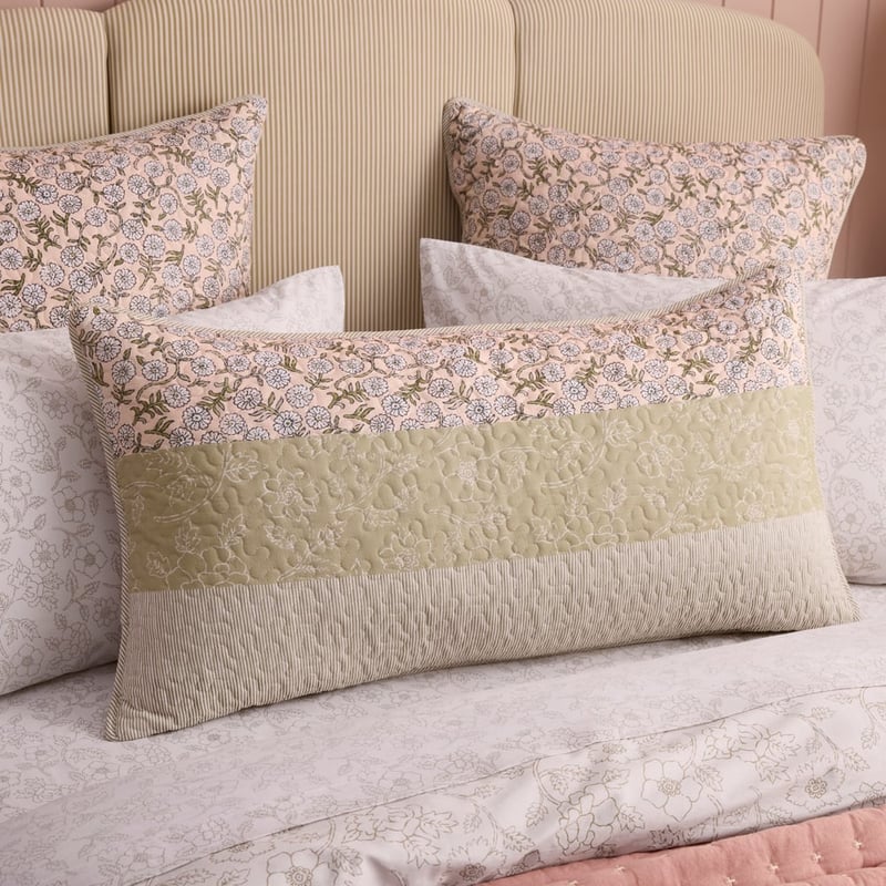 Clovelly Pink Quilted Quilt Cover Separates