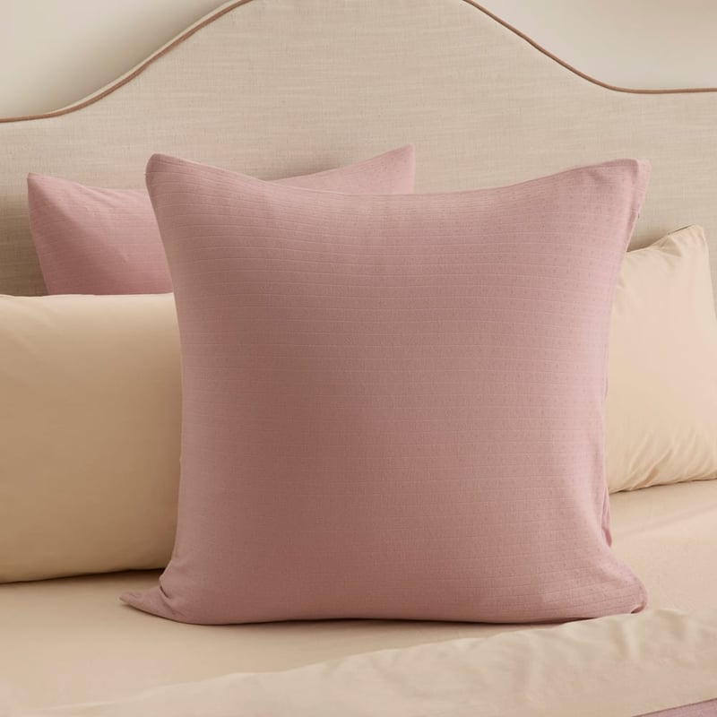 Jersey Pointelle Mauve Quilt Cover Set + Separates