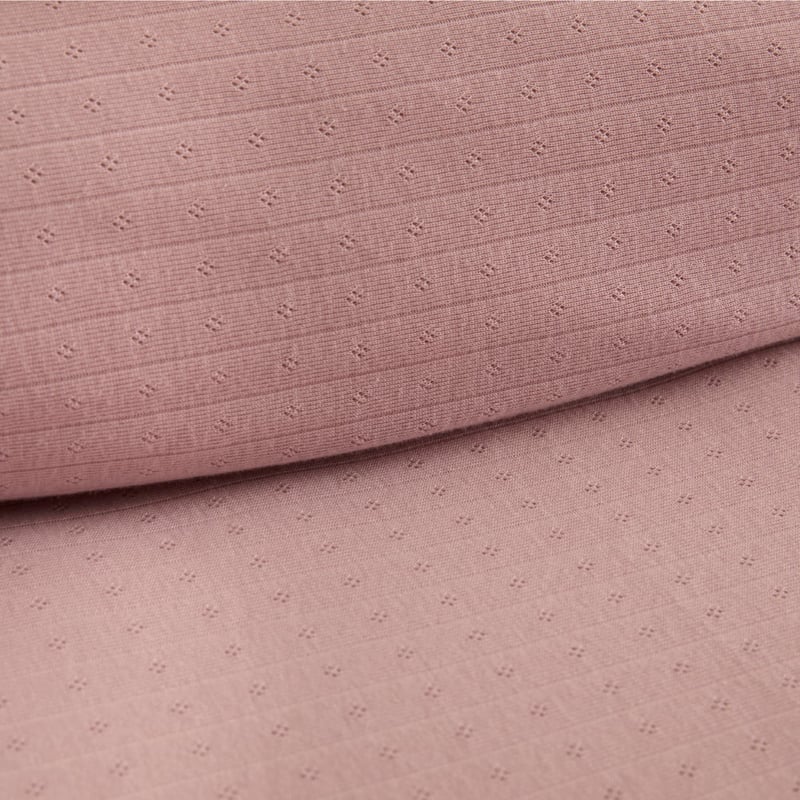 Jersey Pointelle Mauve Quilt Cover Set + Separates