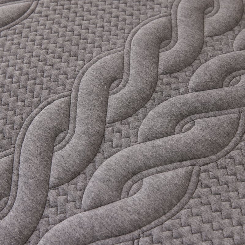 Wells Grey Marle Quilted Jersey Quilt Cover Separates