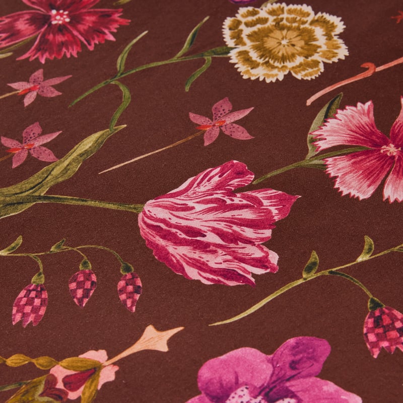 Rosalie Plum Floral Quilt Cover Set + Separates
