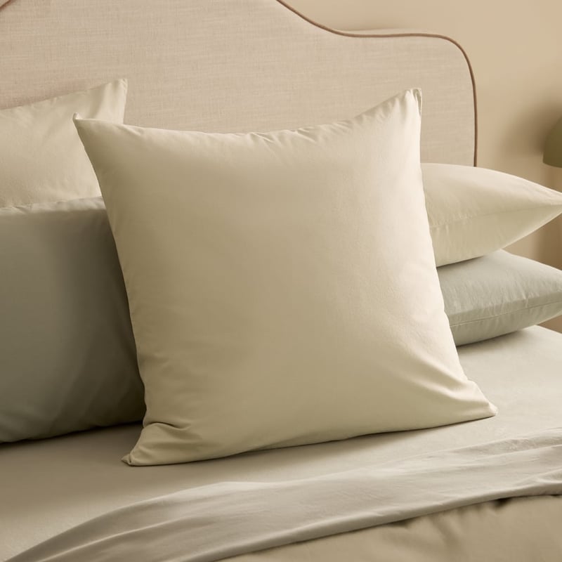Stonewashed Cotton Pistachio Quilt Cover Separates