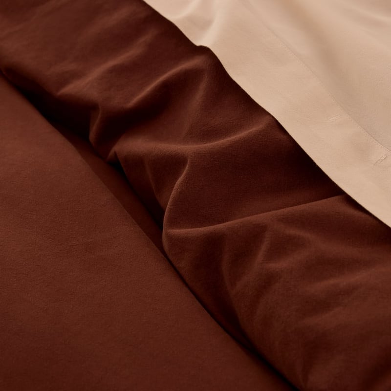 Stonewashed Cotton Auburn Quilt Cover Separates