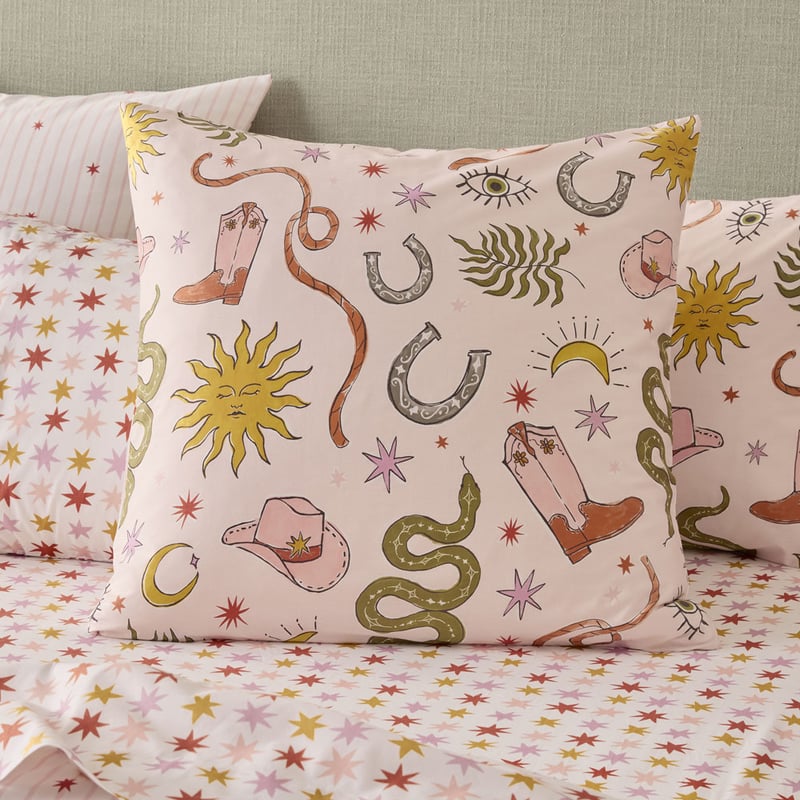Sweet Dreams Rodeo Party Pink Quilt Cover Set + Separates