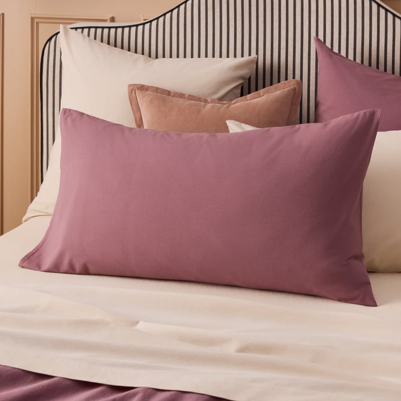 Stonewashed Cotton Mulberry Pillowcases