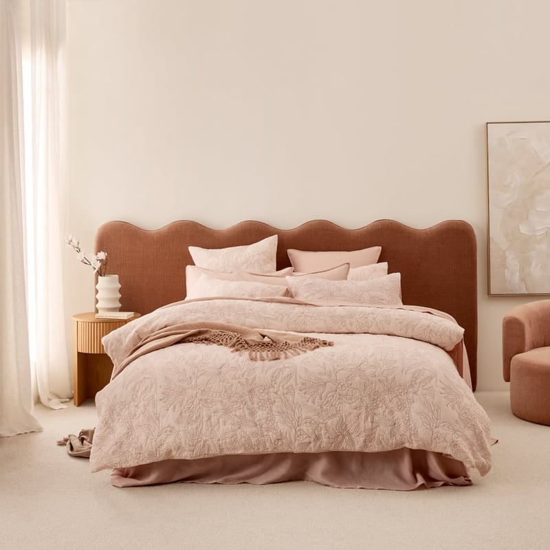 Rosa Petal Quilted Pilowcases