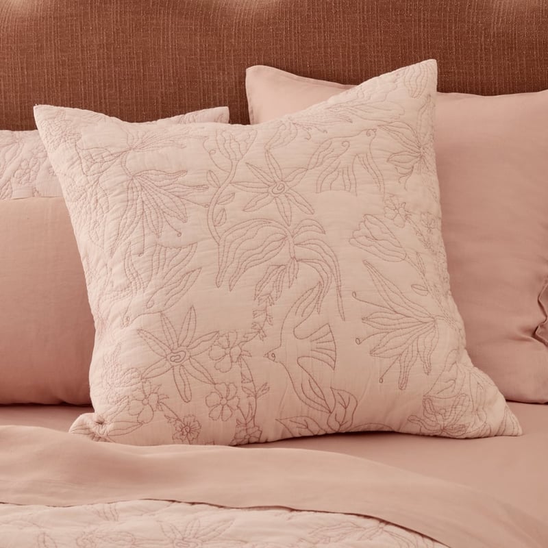 Rosa Petal Quilted Pilowcases