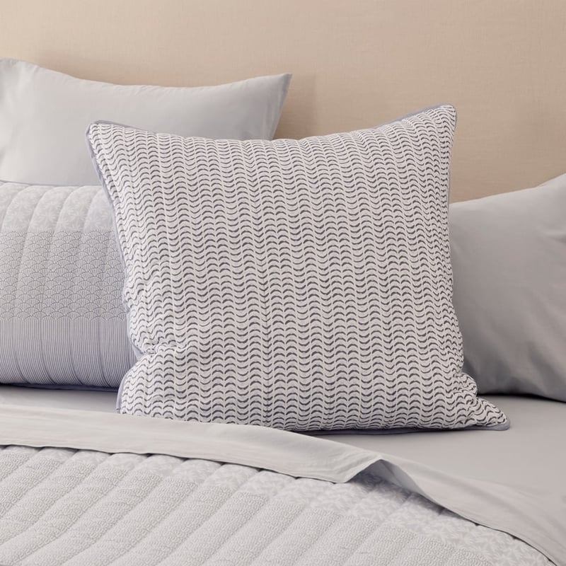 Elwood Blue Quilted Quilt Cover Separates