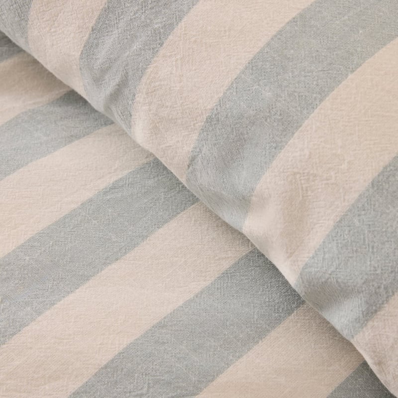 Willow Ruffle Dusty Blue Quilt Cover Set + Separates