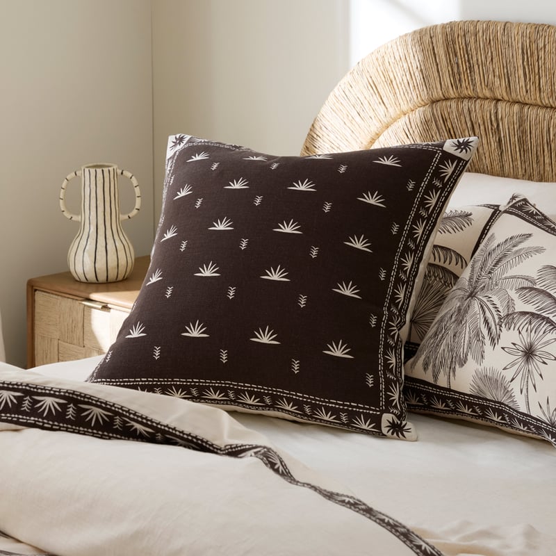 Palm Cove Natural Quilt Cover Set + Separates