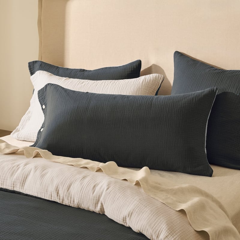 European Collection Reversible Muslin Cool Pillowcases