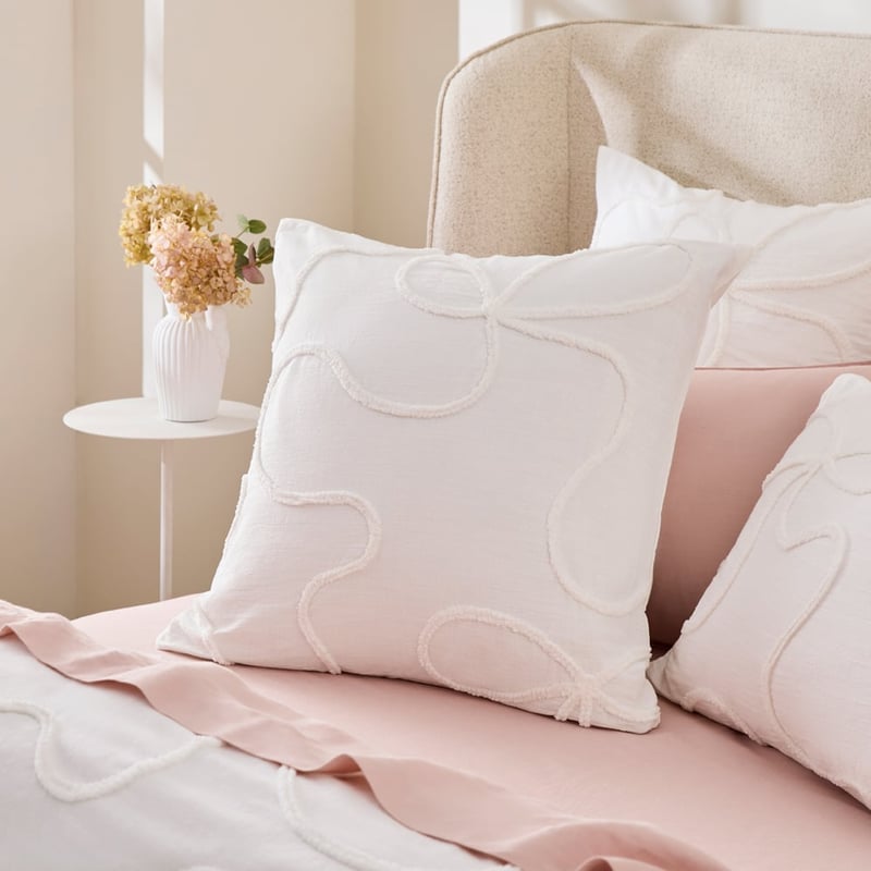 Mia White Tufted Quilt Cover Separates