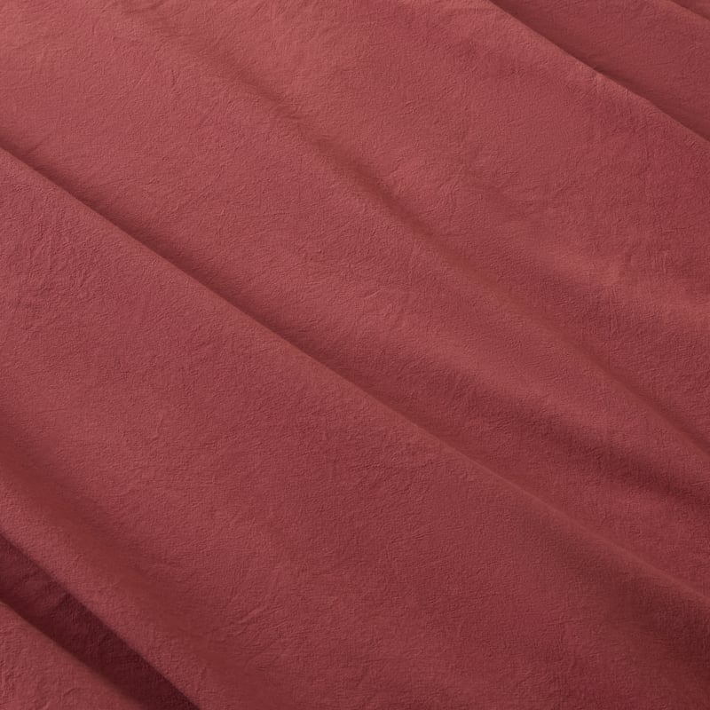 Stonewashed Cotton Redwood Sheet Separates 