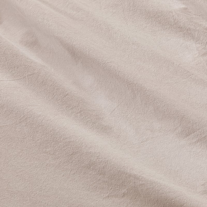Stonewashed Cotton Silver Quilt Cover Separates