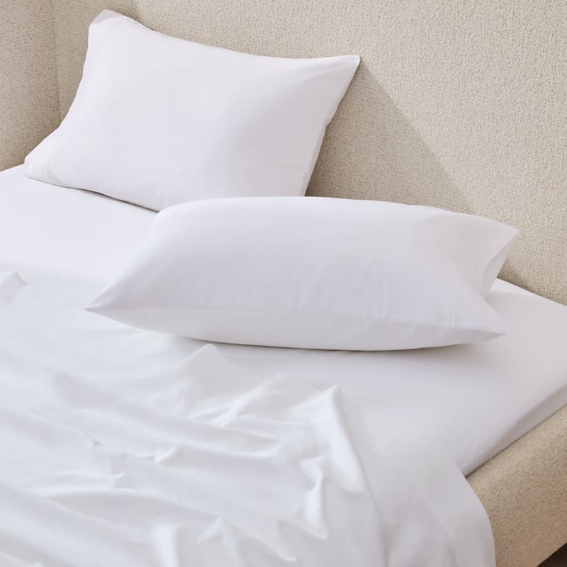 Egyptian Cotton White Sheet Set
