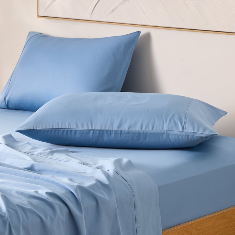 Worlds Softest Cotton Capri Blue Sheet Set 