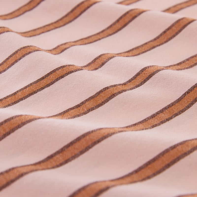 Yarn Dyed Pink Avery Stripe Sheet Set