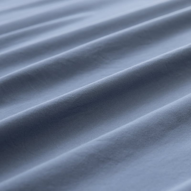Stonewashed Cotton Bluestone Sheet Separates