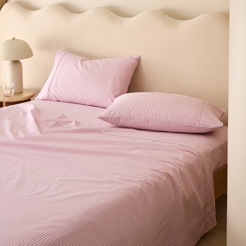 Fresh Berry Stripe Sheet Set