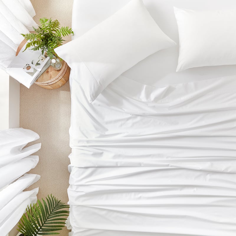 Worlds Softest Cotton White Cool Touch Sheet Set