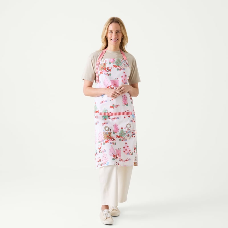 Vintage Christmas Apron