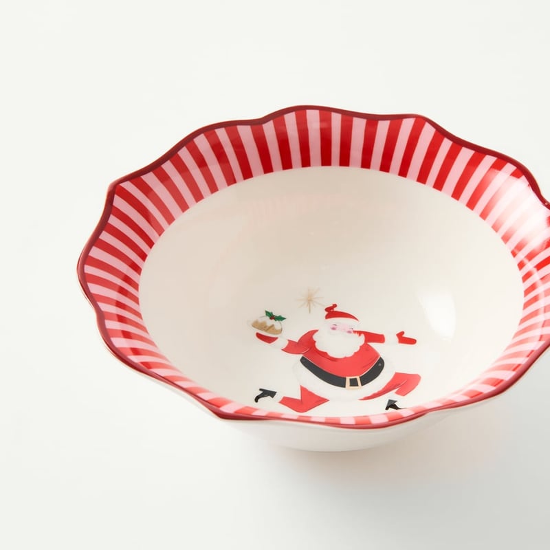Vintage Christmas Bowl