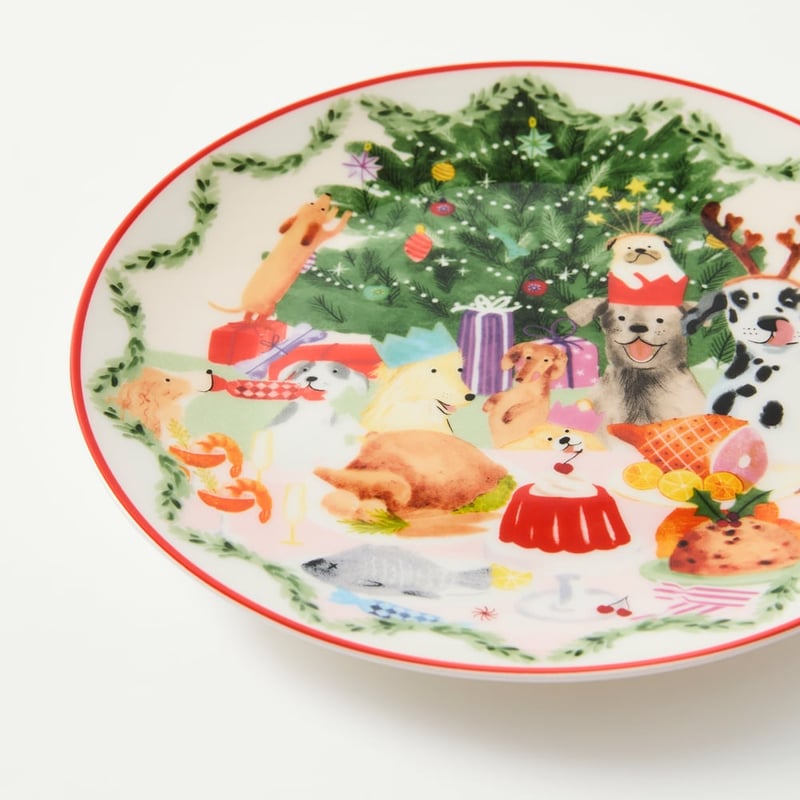 Dashing Dogs Plate