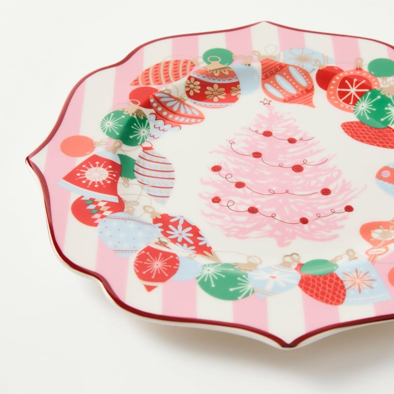 Vintage Christmas Plate