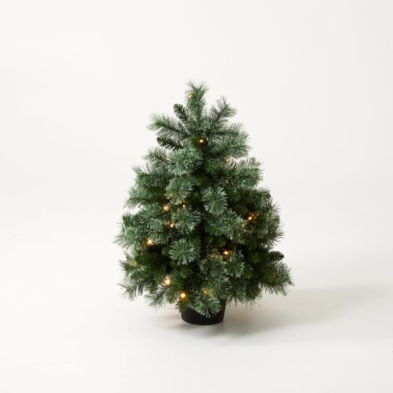 Potted Pine Cashmere LED Christmas Tree