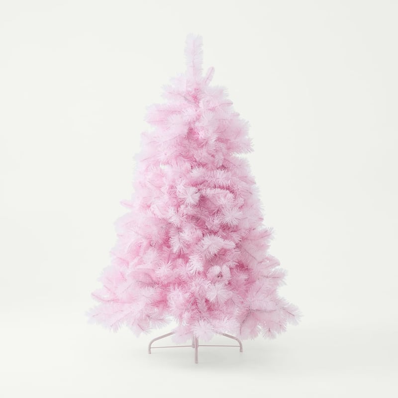 Whimsical Pink Pine LED Christmas Tree