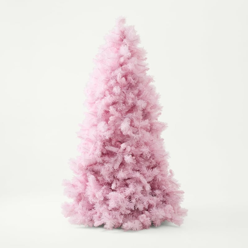 Whimsical Pink Pine LED Christmas Tree