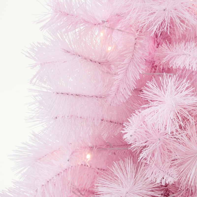 Whimsical Pine LED Potted Christmas Tree