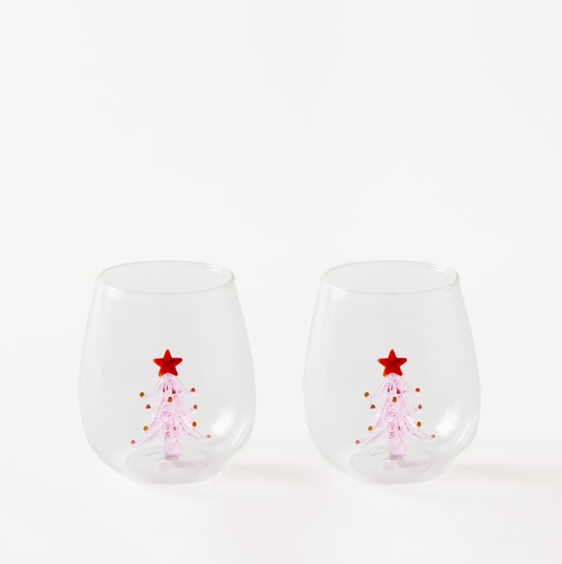 Christmas Pink Tree Tumbler Pack of 2