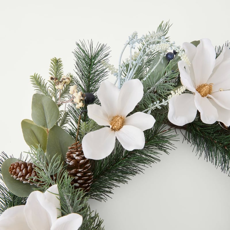 Magnolia & Berry Wreath