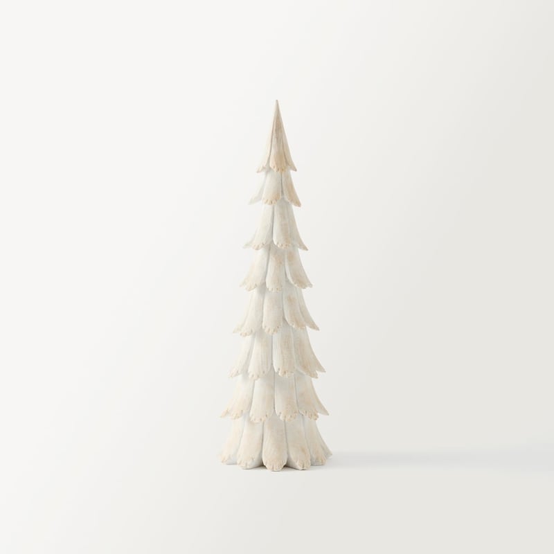 Coastal White & Natural Christmas Tree