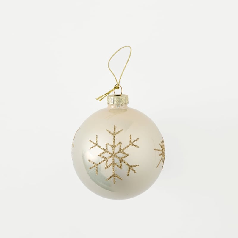 Glitter Bauble Set of 28