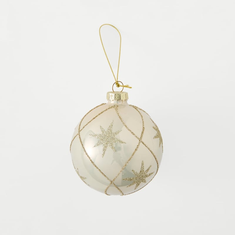 Glitter Bauble Set of 28