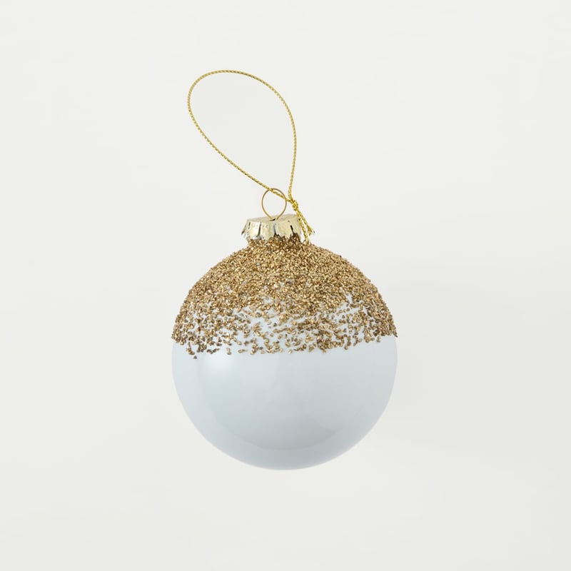 Glitter Bauble Set of 28