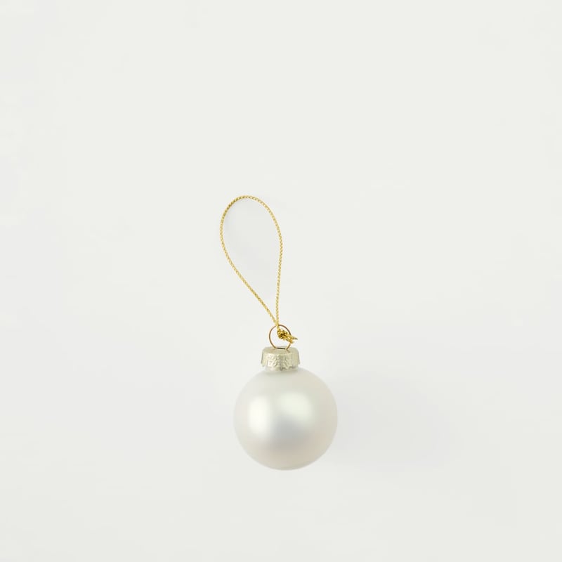 Glitter Bauble Set of 28