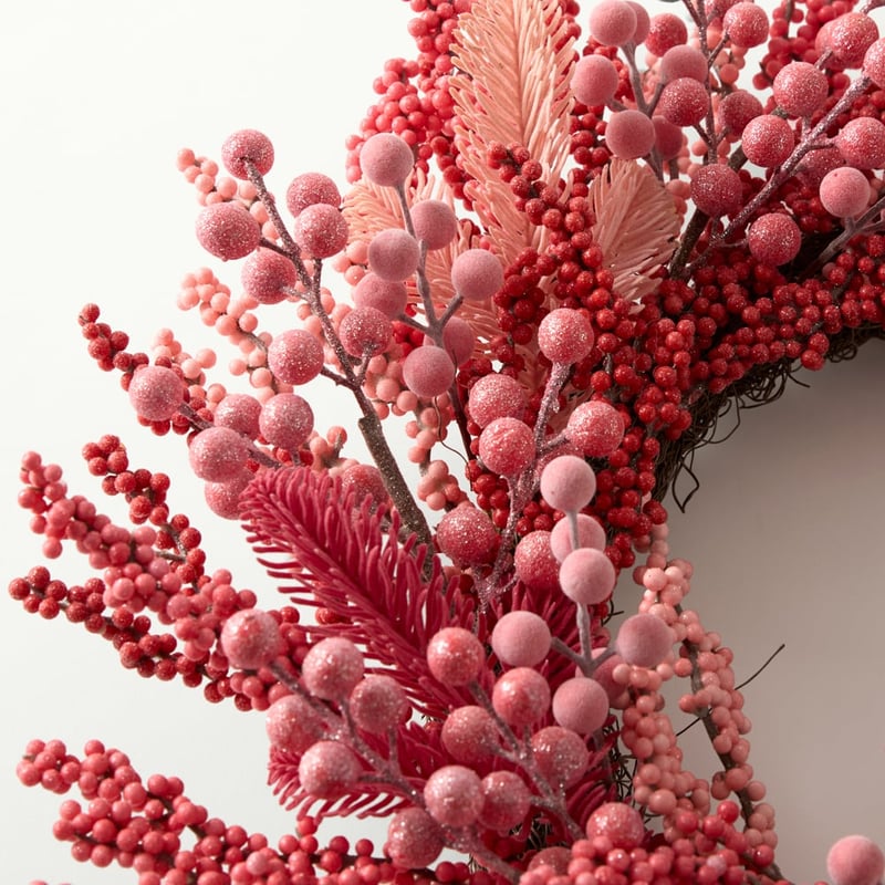 Wildberry Red & Pink Wreath