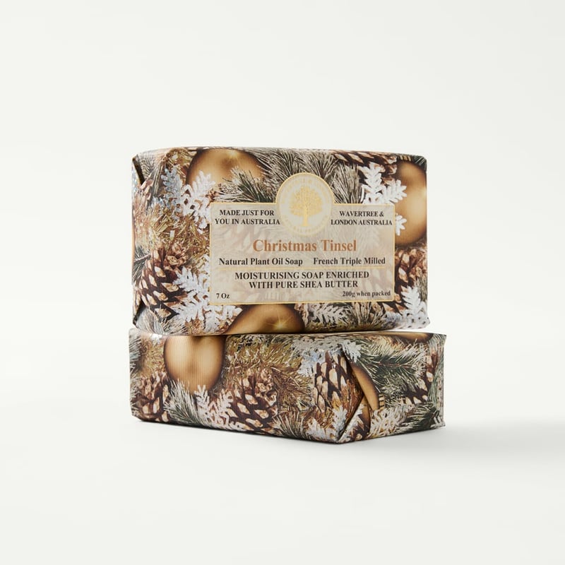 Wavertree & London Christmas Tinsel Soap Bar