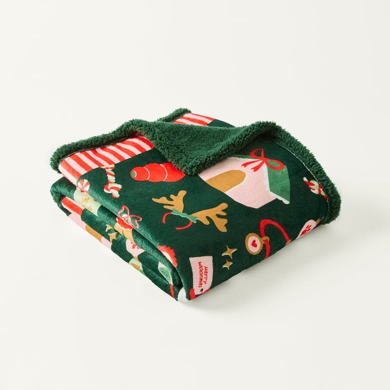 Maisy Festive Best Friends Green Pet Blanket