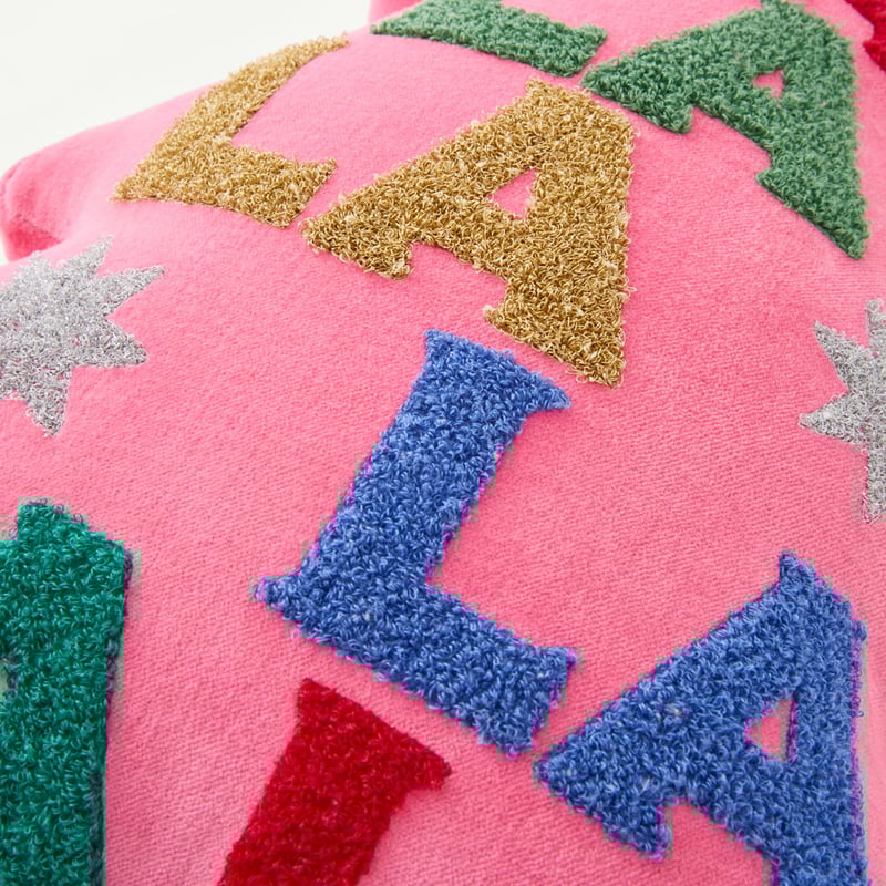 Festive Falala Brights Tree Cushion