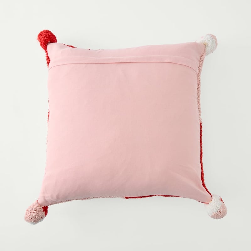 Festive Holly Jolly Text Cushion